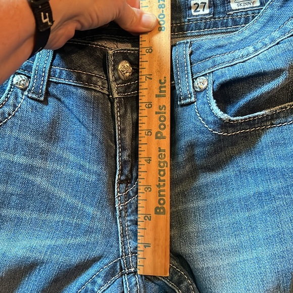 Miss Me jeans Skinny, size 27x30 actual (JP61335) - Picture 10 of 12